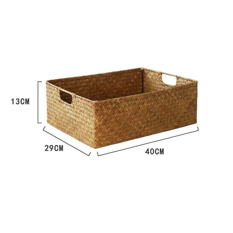 Straw Woven Rectangular