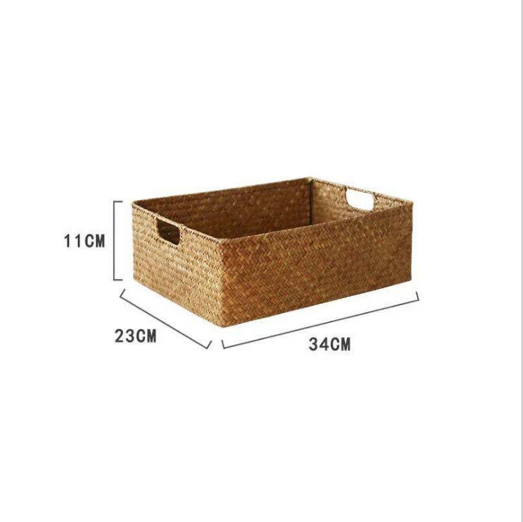 Straw Woven Rectangular