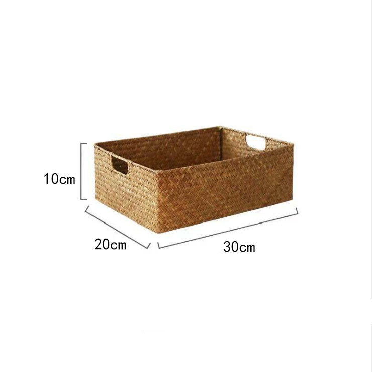 Straw Woven Rectangular