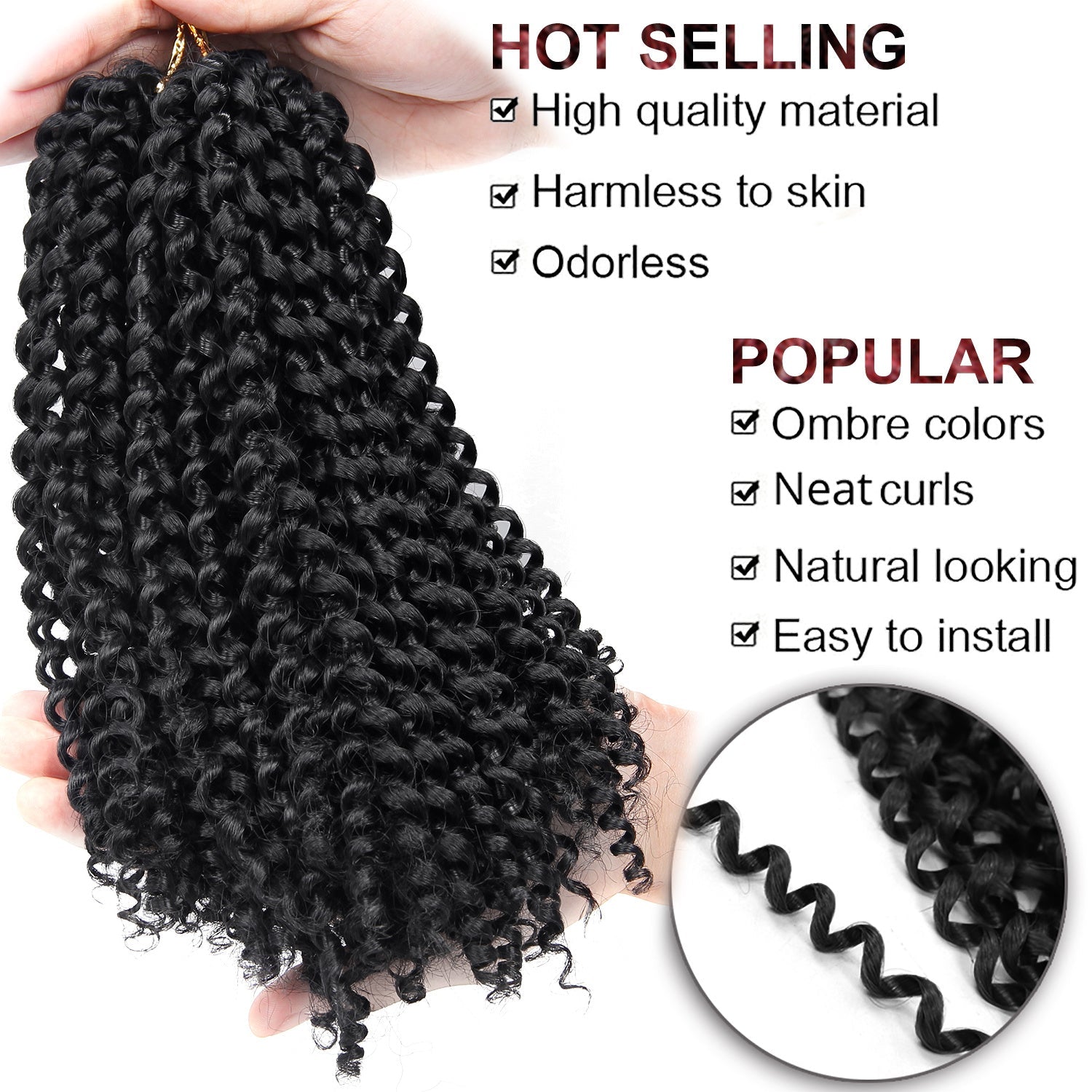 African hair extension