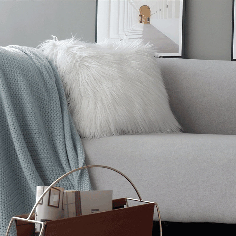 Blue Throw Pillow
